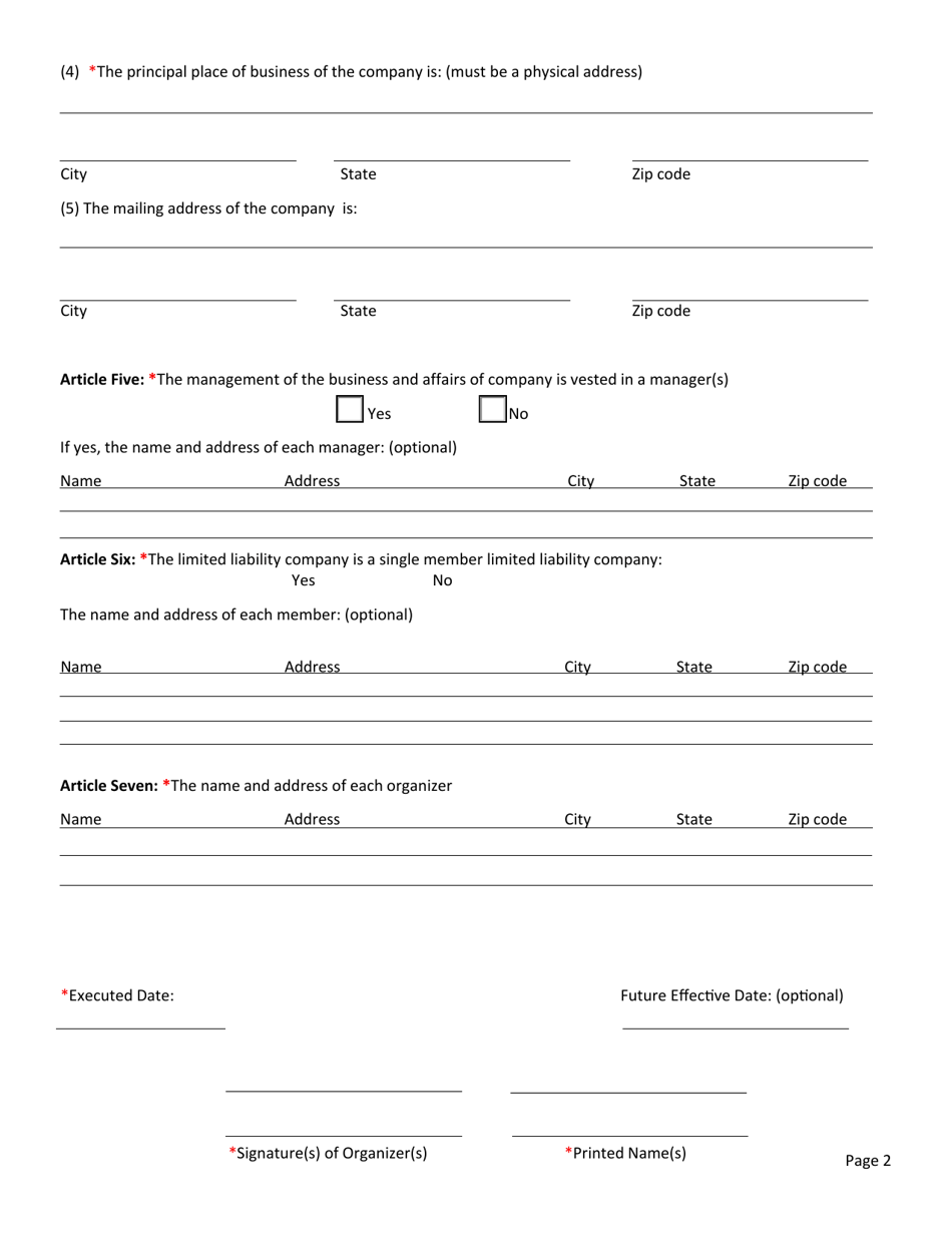 New Mexico Profit Corporation Conversion - New Mexico, Page 4