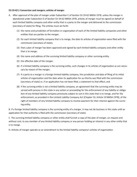 Requirements and Instructions for Merging Into a Limited Liability Company - New Mexico, Page 3