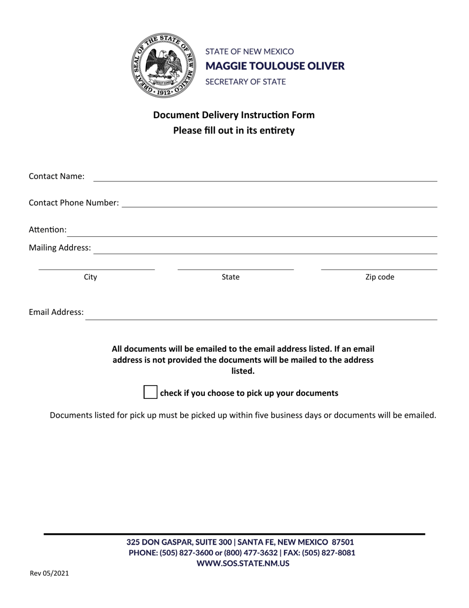 Domestic Limited Liability Company Articles of Amendment - New Mexico, Page 3