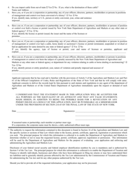 Form AI-22 Application for a Domestic Animal Health Permit - New York, Page 2