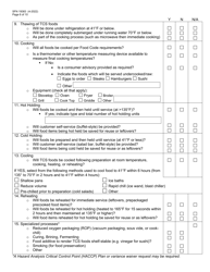 Form SFN19383 Mobile Food Unit License Application - North Dakota, Page 6