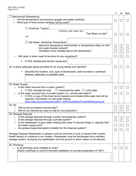 Form SFN19383 Mobile Food Unit License Application - North Dakota, Page 9