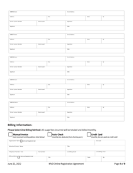 Mvd Online Registration Agreement - New Mexico, Page 4