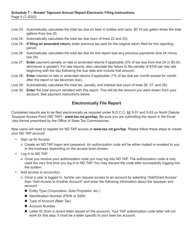 Instructions for Schedule T Brewer Taproom Annual Electronic Report - North Dakota, Page 5