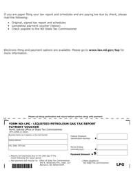 Form ND-LPG (SFN22986) Liquified Petroleum Gas Tax Report - North Dakota, Page 4