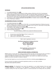 DVS Form 1 Application for Veteran Tax Exemption and Disabled Veteran Tax Exemption - New Mexico, Page 3