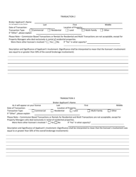 Transaction Verification Forms - New Hampshire, Page 2