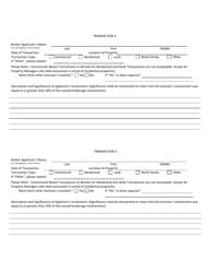 Transaction Verification Forms - New Hampshire, Page 3