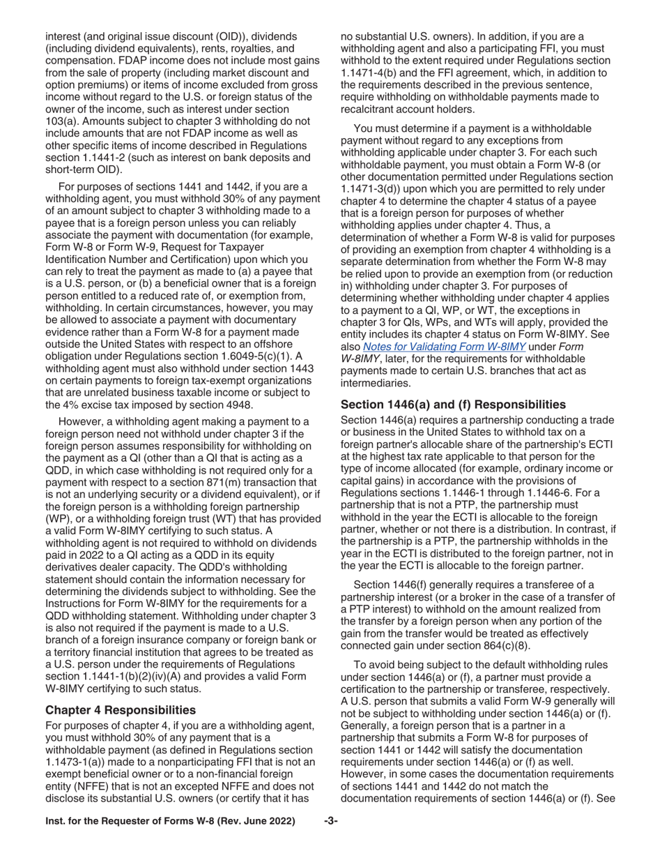 Instructions for the Requester of Forms W-8ben, W-8ben-E, W-8eci, W-8exp, and W-8imy, Page 3