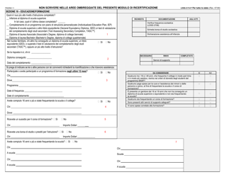 Form LDSS-3174 New York State Recertification Form for Certain Benefits and Services - New York (Italian), Page 12