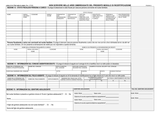 Form LDSS-3174 New York State Recertification Form for Certain Benefits and Services - New York (Italian), Page 7