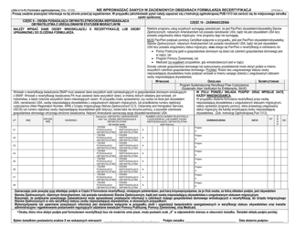 Form LDSS-3174 New York State Recertification Form for Certain Benefits and Services - New York (Polish), Page 5