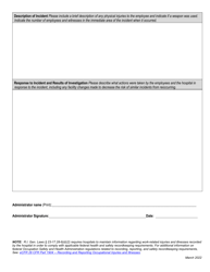 Confidential Assault Recording Form - Rhode Island, Page 2