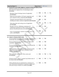 Dental X-Ray Facility Inspection Report - Sample - Rhode Island, Page 4