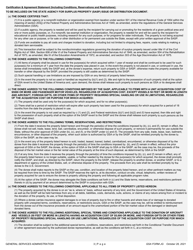 GSA Form JG Eligibility Application - Federal Surplus Property Program - South Carolina, Page 3
