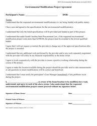 Form EM-1 Environmental Modifications Acknowledgement - South Carolina, Page 6