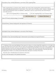 Change in Control Notice - South Dakota, Page 2