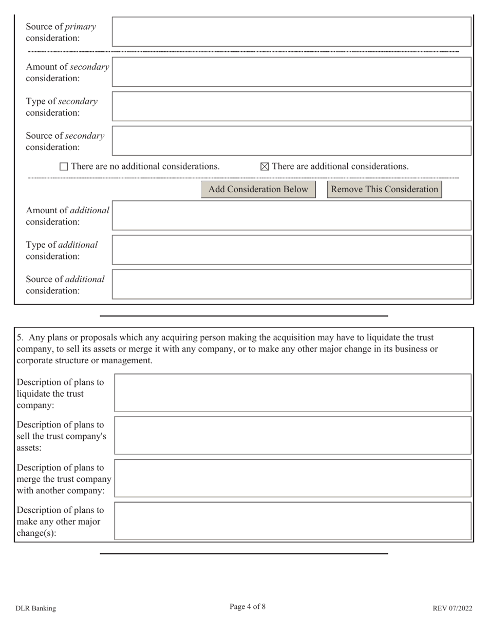 Change in Control Notice - South Dakota, Page 4