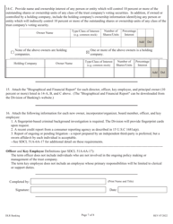 Change in Control Notice - South Dakota, Page 7