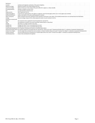 PUC Form FM221 Electric and Communication Incident Report - Oregon, Page 4