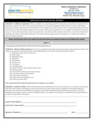 Optometry License Application - South Dakota, Page 10