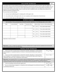 Optometry License Application - South Dakota, Page 4