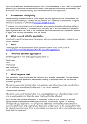 Form RROA Application to Reconsider a Decision for a Certificate of Entitlement to the Right of Abode in the United Kingdom - United Kingdom, Page 4