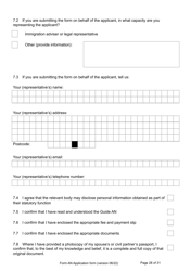 Form AN Application for Naturalisation as a British Citizen - United Kingdom, Page 28