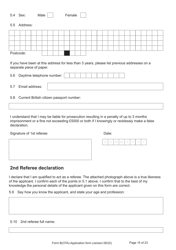 Form B(OTA) Application for Registration as a British Citizen by British Overseas Territories Citizen, British Overseas Citizen, British Protected Person, British Subject (Under the British Nationality Act 1981), British National (Overseas) - United Kingdom, Page 15