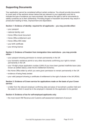 Form B(OTA) Application for Registration as a British Citizen by British Overseas Territories Citizen, British Overseas Citizen, British Protected Person, British Subject (Under the British Nationality Act 1981), British National (Overseas) - United Kingdom, Page 23