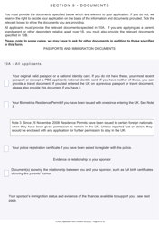 Form FLR(P) Application for an Extension of Stay in the UK as a Child Under the Age of 18 of a Relative With Limited Leave to Enter or Remain in the UK as a Refugee or Beneficiary of Humanitarian Protection and for a Biometric Immigration Document - United Kingdom, Page 24
