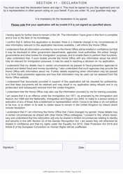 Form FLR(P) Application for an Extension of Stay in the UK as a Child Under the Age of 18 of a Relative With Limited Leave to Enter or Remain in the UK as a Refugee or Beneficiary of Humanitarian Protection and for a Biometric Immigration Document - United Kingdom, Page 28