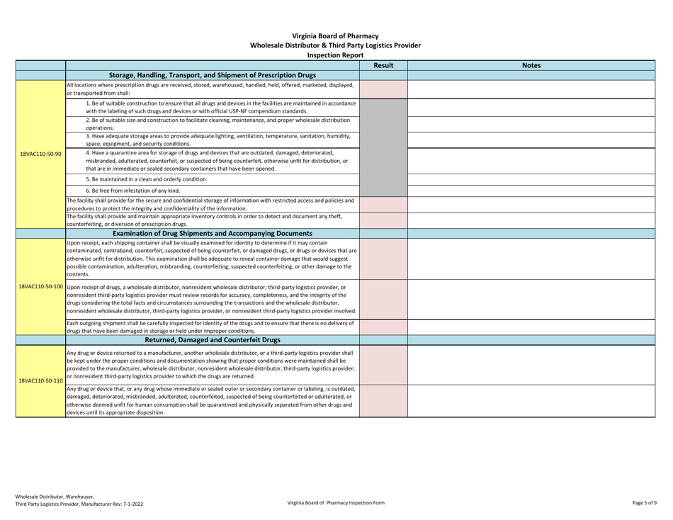 Virginia Wholesale Distributor, Warehouser, Third Party Logistics