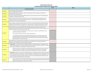 Controlled Substances Registration Inspection Report - Virginia, Page 8