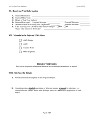 New Non-slurry Permit Application - West Virginia, Page 3