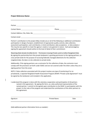 Partnership Agreement Form - Rangeland Health Assessment Program (Rhap) - Wyoming, Page 2