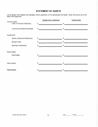 Form DPSSP0073 Level II Business Application (Manufacturer of Slot Machine and Video Draw Poker Devices Permit, Manufacturer of Gaming Equipment Other Than Slot Machines and Video Draw Poker Devices Permit, Gaming Supplier Permit, Non Gaming Supplier Permit) - Louisiana, Page 13