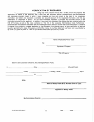 Form DPSSP0073 Level II Business Application (Manufacturer of Slot Machine and Video Draw Poker Devices Permit, Manufacturer of Gaming Equipment Other Than Slot Machines and Video Draw Poker Devices Permit, Gaming Supplier Permit, Non Gaming Supplier Permit) - Louisiana, Page 18