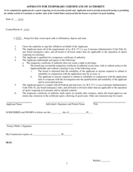 Form DPSSP0073 Level II Business Application (Manufacturer of Slot Machine and Video Draw Poker Devices Permit, Manufacturer of Gaming Equipment Other Than Slot Machines and Video Draw Poker Devices Permit, Gaming Supplier Permit, Non Gaming Supplier Permit) - Louisiana, Page 24