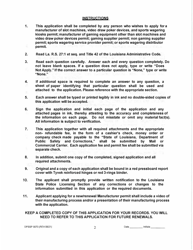 Form DPSSP0073 Level II Business Application (Manufacturer of Slot Machine and Video Draw Poker Devices Permit, Manufacturer of Gaming Equipment Other Than Slot Machines and Video Draw Poker Devices Permit, Gaming Supplier Permit, Non Gaming Supplier Permit) - Louisiana, Page 3