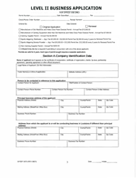 Form DPSSP0073 Level II Business Application (Manufacturer of Slot Machine and Video Draw Poker Devices Permit, Manufacturer of Gaming Equipment Other Than Slot Machines and Video Draw Poker Devices Permit, Gaming Supplier Permit, Non Gaming Supplier Permit) - Louisiana, Page 4