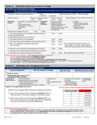 Form DOC.231.21C Circumstance Change Form - Maryland (French), Page 2