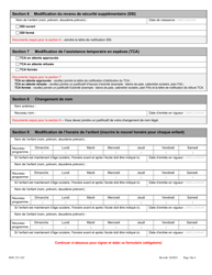 Form DOC.231.21C Circumstance Change Form - Maryland (French), Page 3