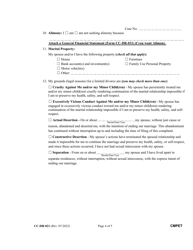 Form CC-DR-021 Complaint for Limited Divorce - Maryland, Page 4