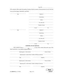 Form CC-DR-095 Counter-Claim for Custody/Child Support - Maryland, Page 5