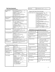 MDH Form 4850 Maryland Prenatal Risk Assessment - Maryland, Page 2