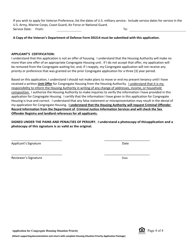 Application for Congregate (Shared Living) Housing Situation Priority - Massachusetts, Page 4