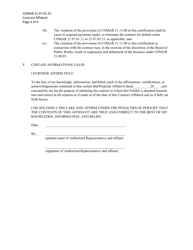 Contract Affidavit - Maryland, Page 4
