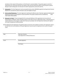 DNR Form 542-0626 (542-0327) Cost-Share Application - Water Trails Program - Iowa, Page 16