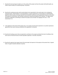 DNR Form 542-0626 (542-0327) Cost-Share Application - Water Trails Program - Iowa, Page 8